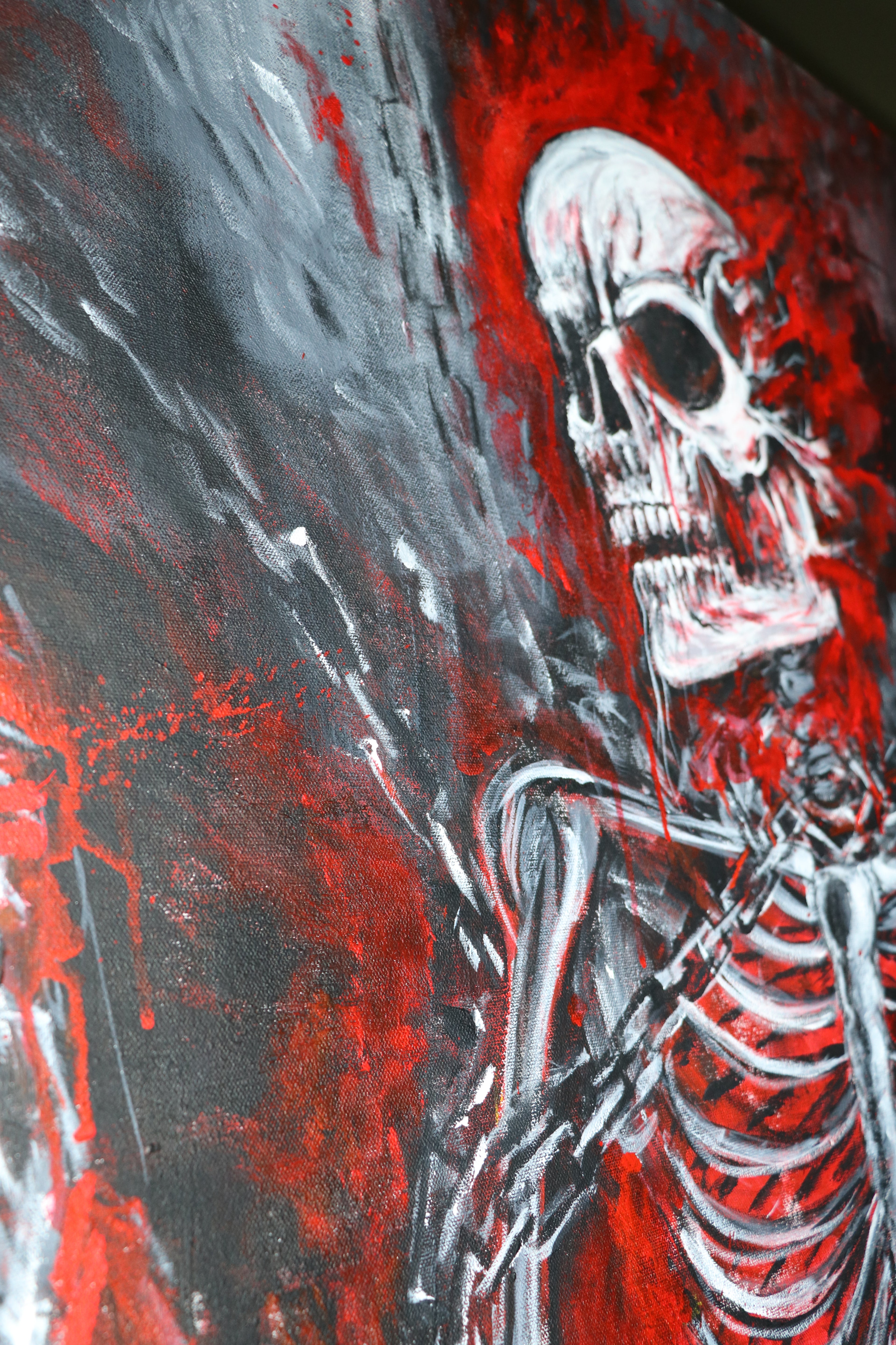 Wings Denied – 36×48” Original Acrylic Painting by VH Burton (Collector’s Piece)