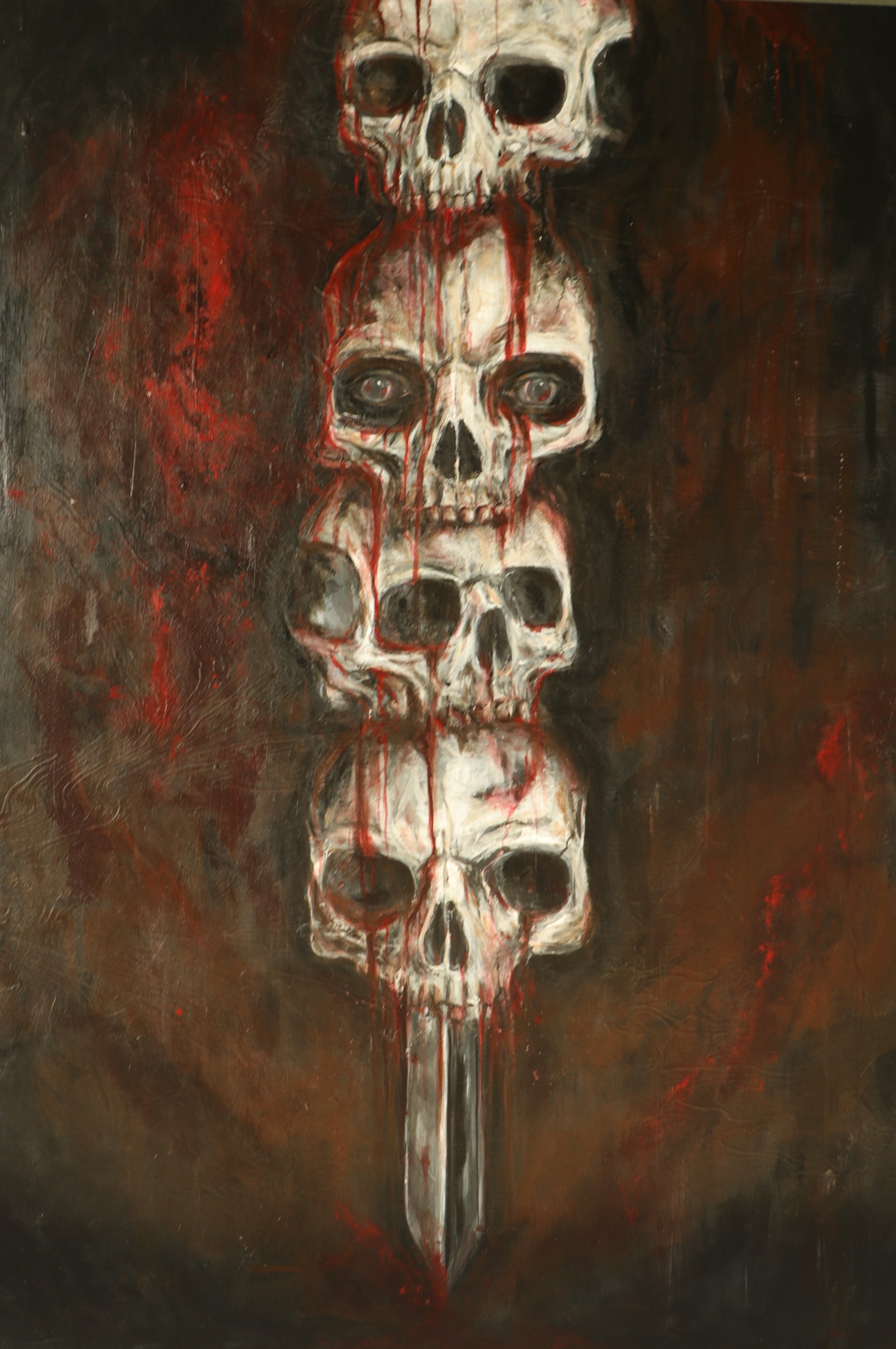 METAL PRINT - "Stacked Against The Odds, I Remain" - 18 x 24