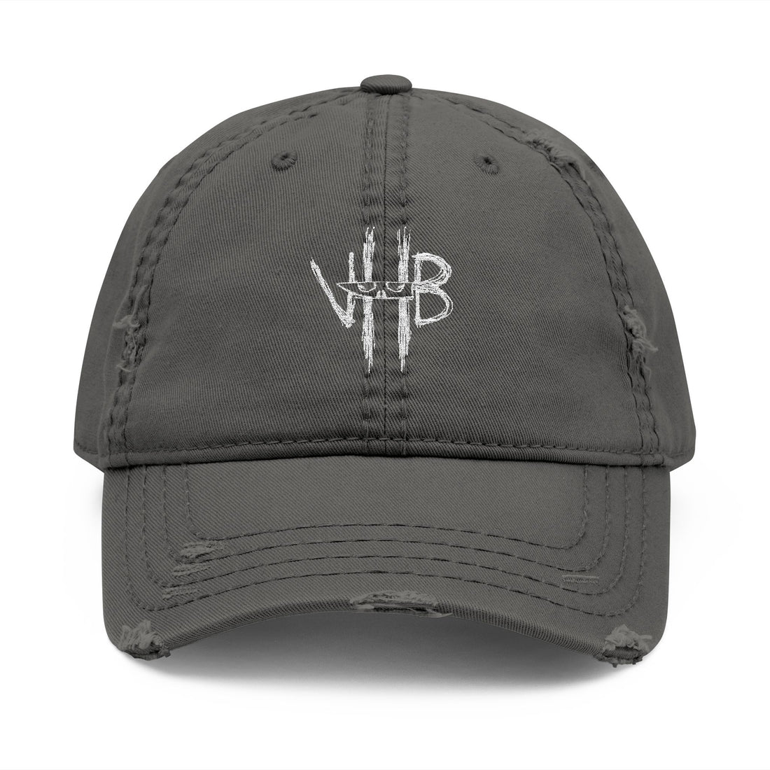 VHB Embroidered Distressed Dad Hat