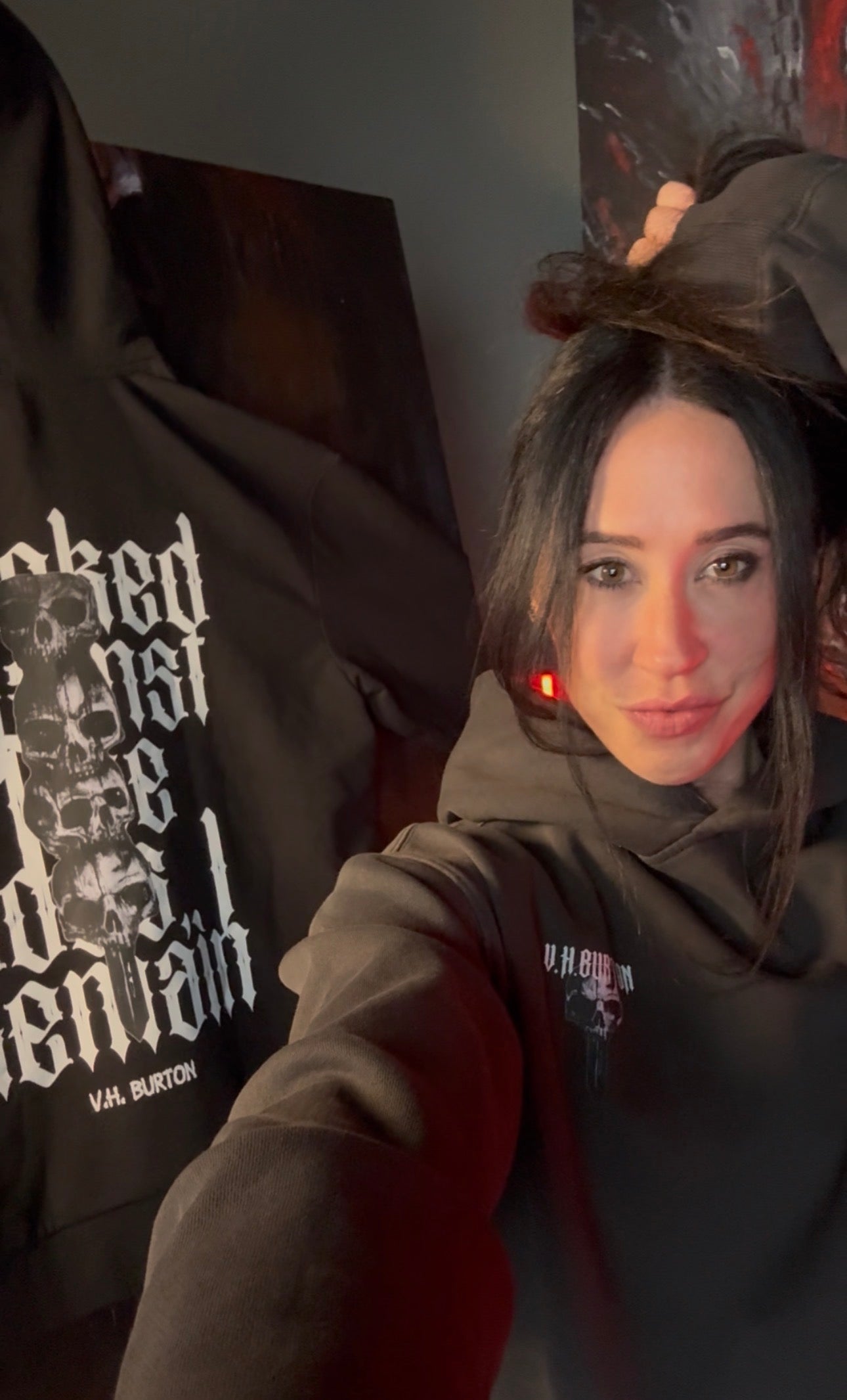 Against The Odds | FADED HOODIE