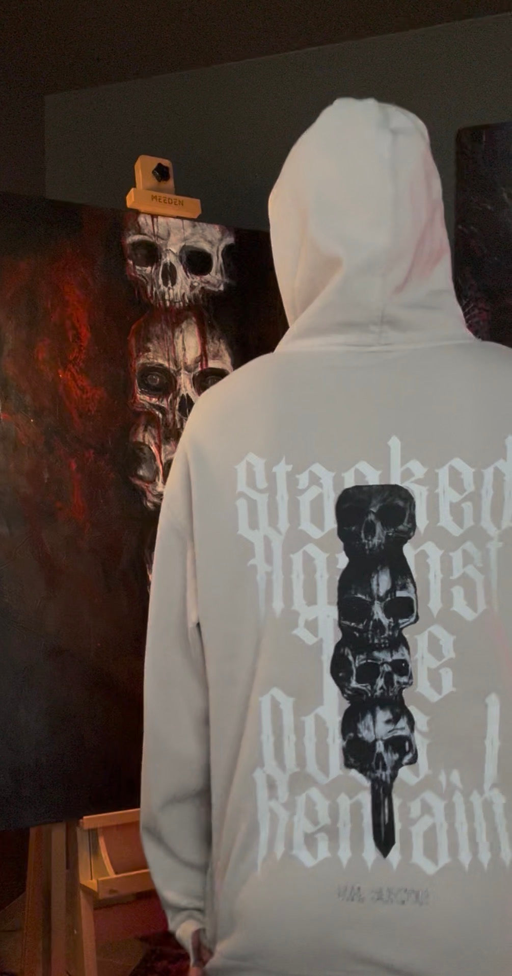 Against The Odds | FADED HOODIE