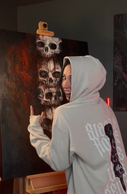 Against The Odds | FADED HOODIE
