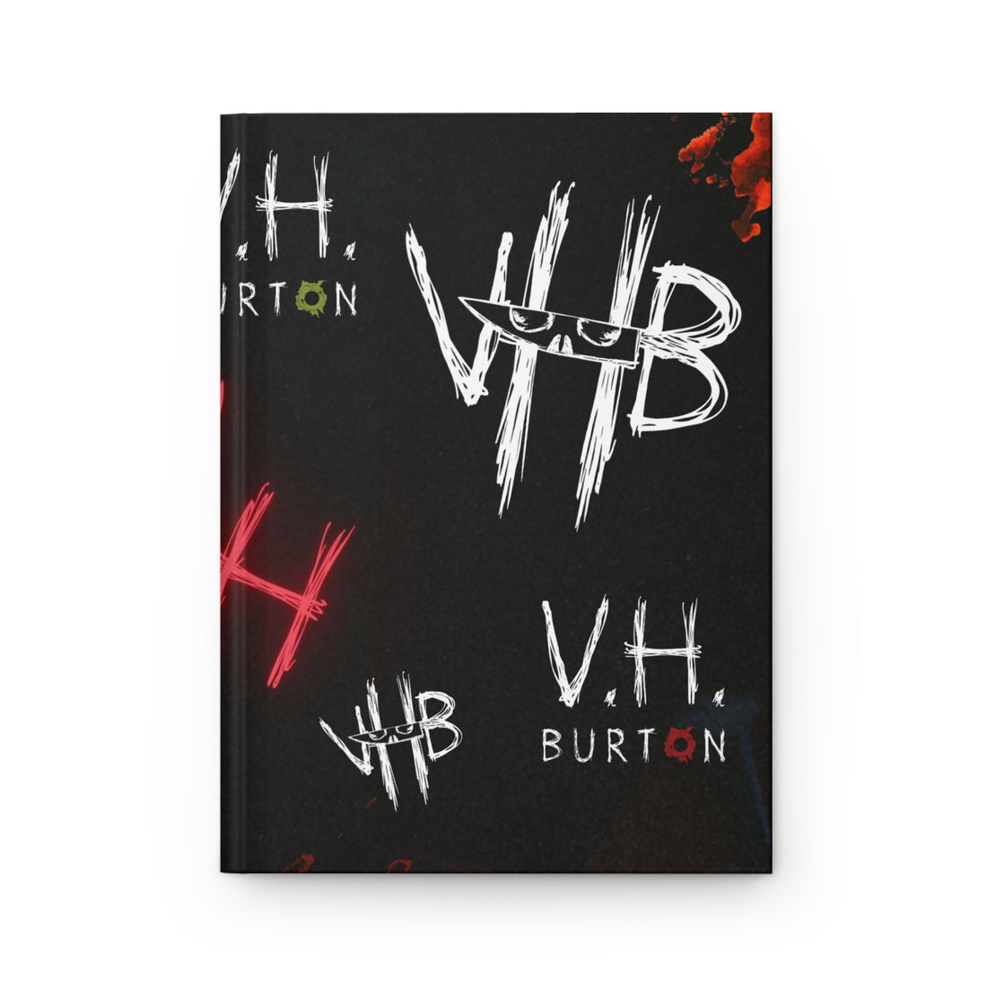 Dark VHB Journal — Matte Notebook