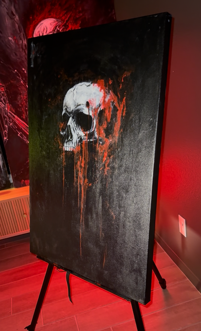 Revenge Arc – 36×24” Original Acrylic Painting by VH Burton (Collector’s Piece)