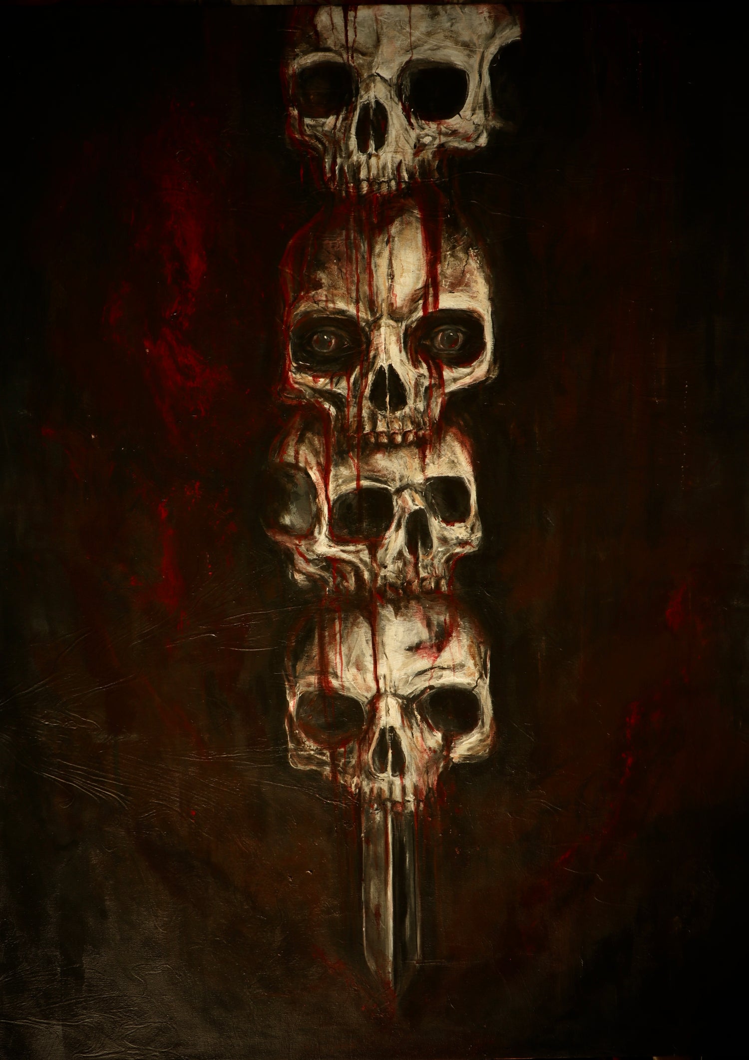 METAL PRINT - "Stacked Against The Odds, I Remain" - 18 x 24